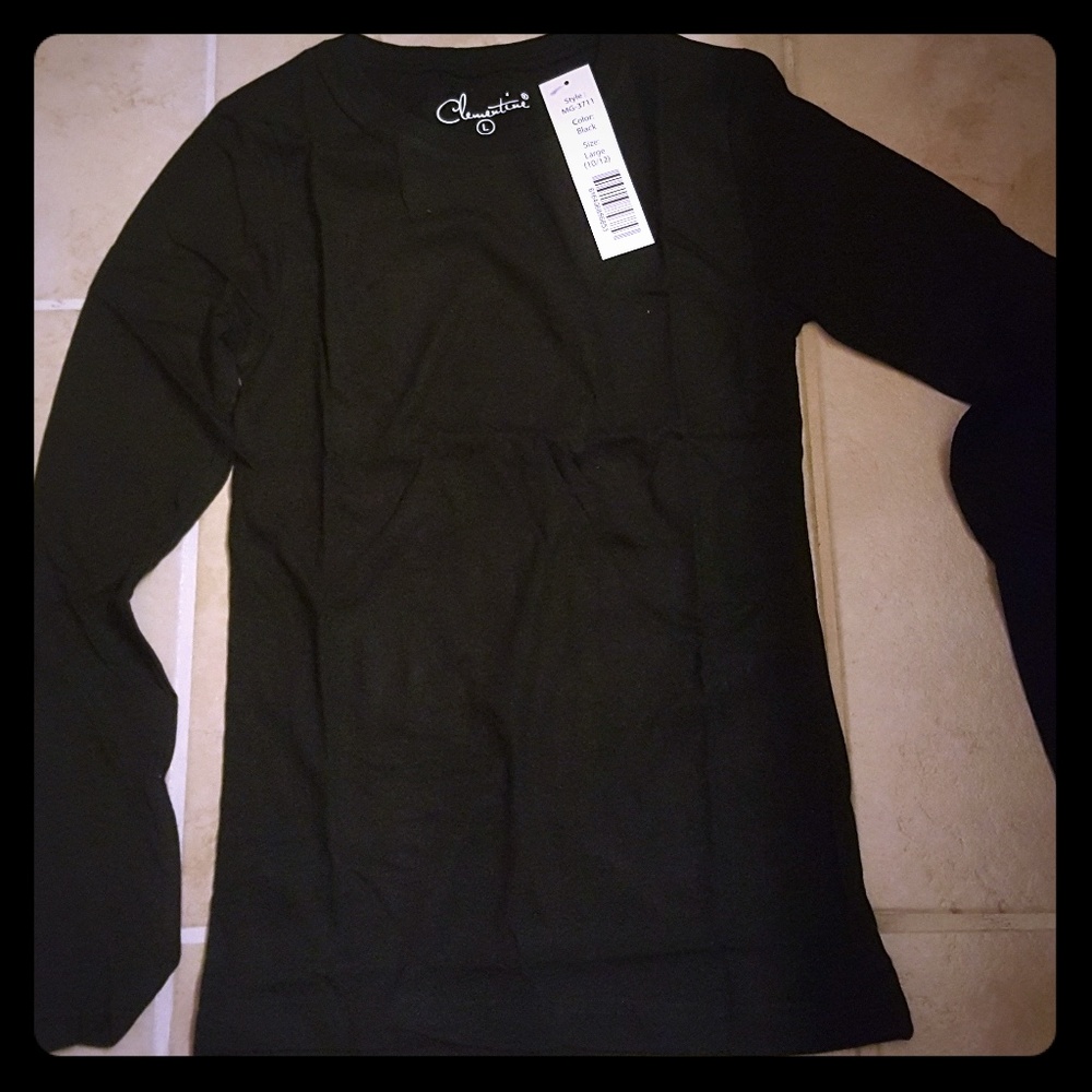 Clementine Big Girls Youth Long Sleeve T shirt